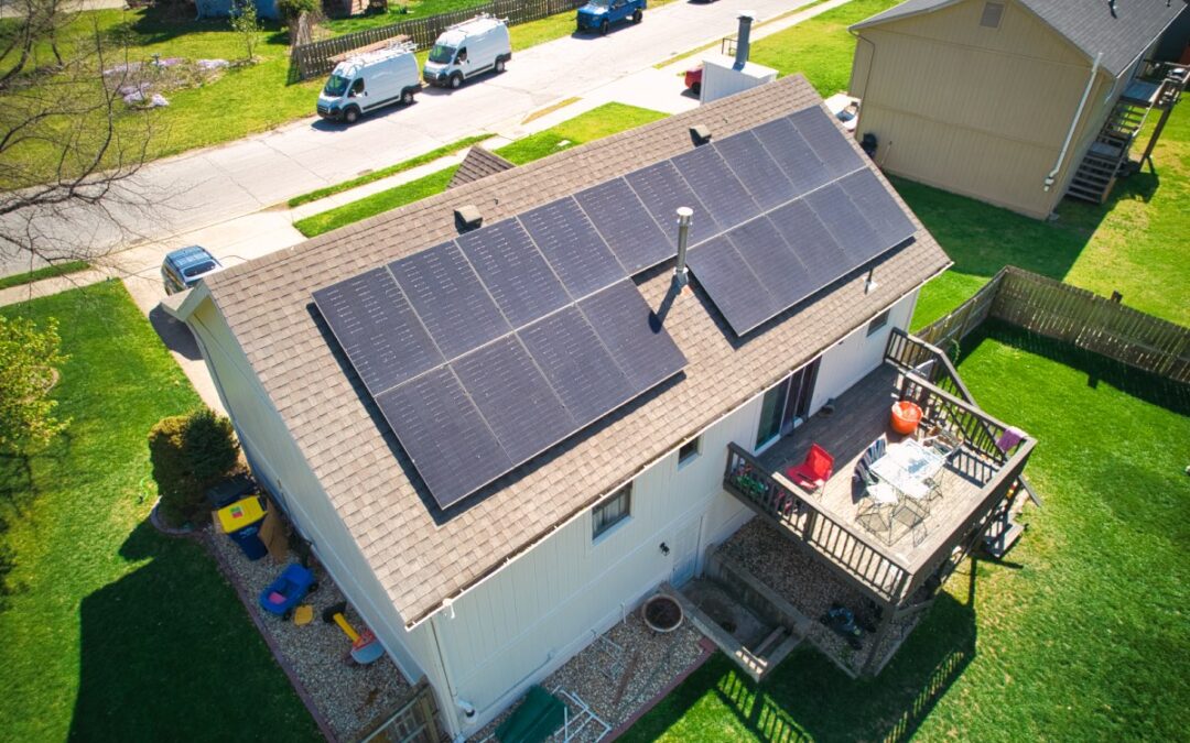9.46 kW Residential Roof Mount Solar Installation in De Soto, Kansas